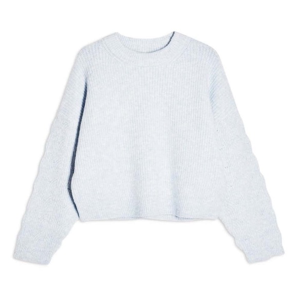 TOPSHOP Periwinkle Sweater Size 12 - Picture 4 of 9